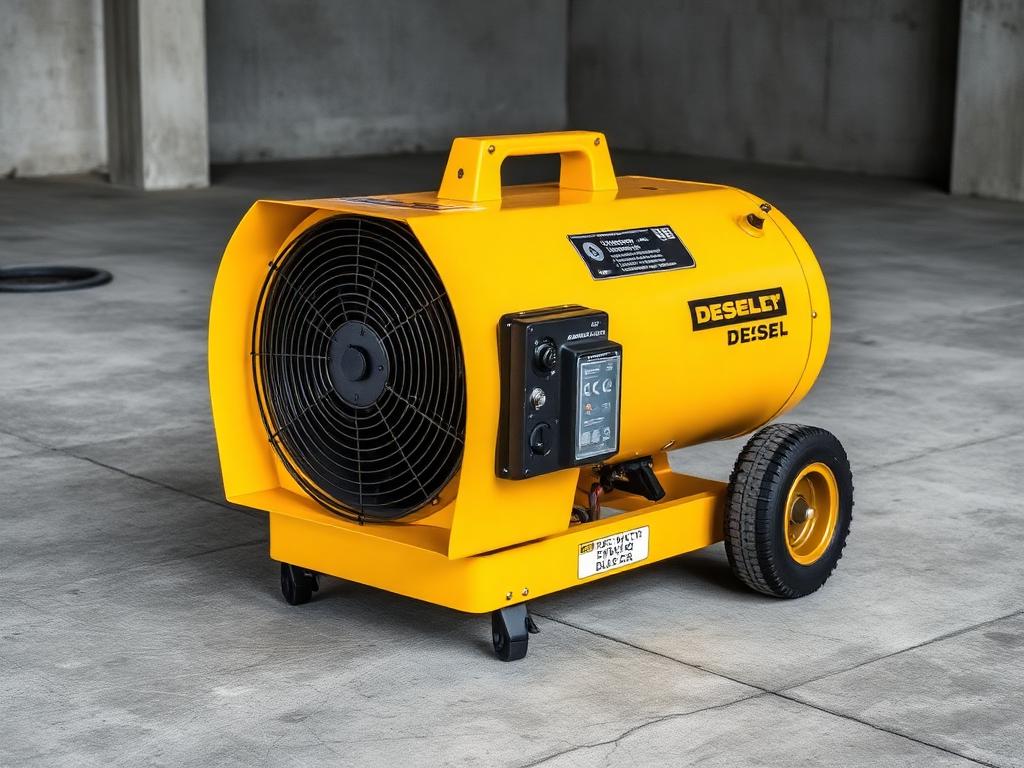Stanley diesel byggvarmer